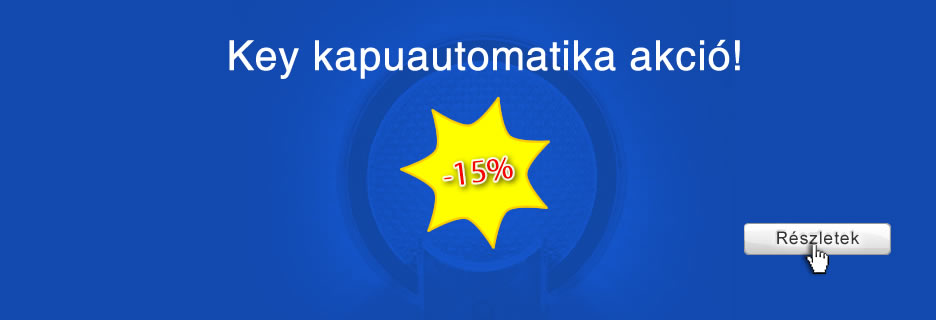 Key kapuautomatika akció